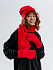 Шапка Fleecy, красная - Фото 6