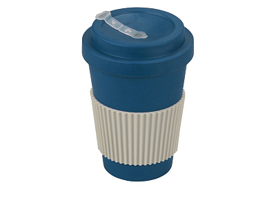 Термокружка из натуральных волокон Muffin (Бензиновый синий)