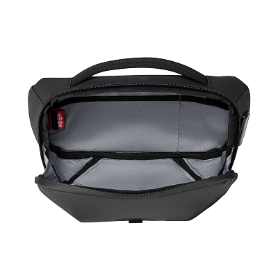 Рюкзак с одним плечевым ремнём VICTORINOX Touring 2.0, черный, полиэстер 600D, 30x11x17 см, 8 л