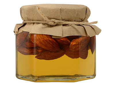 Мед с миндалем