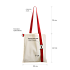 Шоппер Superbag (неокрашенный с красным) - Фото 4