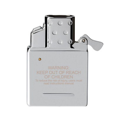 Электронный вставной блок для широкой зажигалки Zippo, нержавеющая сталь