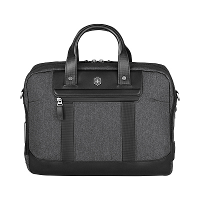 Портфель VICTORINOX Architecture Urban2 15" Briefcase 15'' серый полиэстер/кожа 42x13x31 см 16 л