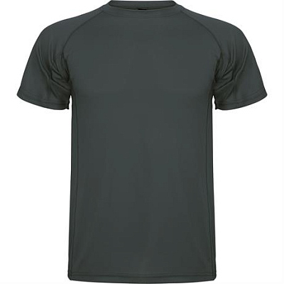 Спортивная футболка MONTECARLO мужская, ТЕМНЫЙ ГРАФИТ 2XL (Темный графит)