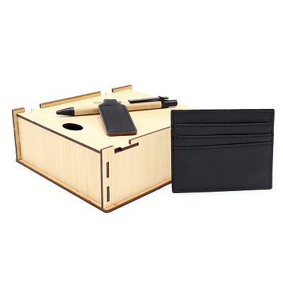 Подарочный набор Амальфи, (черный) (Чёрный)