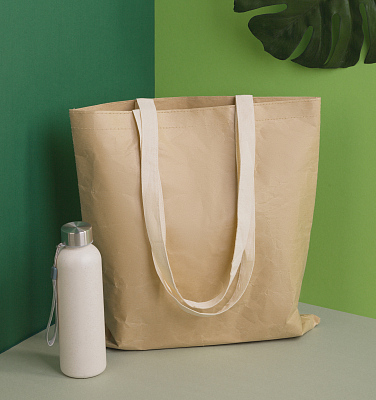 Сумка "Craft" из бумаги, натуральный