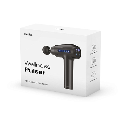 Массажер для тела Rombica Wellness Pulsar, черный