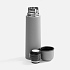 Термос Skydive ver. 2, серый - Фото 2