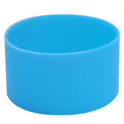 Манжета силиконовая для термобутылки Olivia  (Голубой)