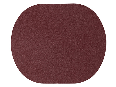 Патч Овал, nubuk (Коричневый)