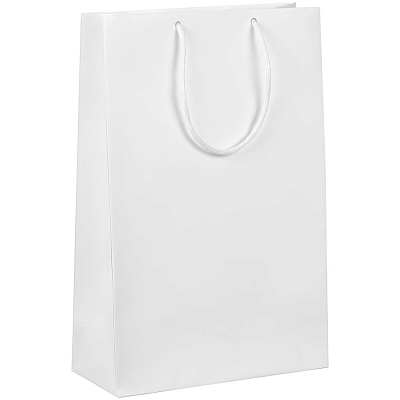 Пакет бумажный с ламинацией Lami L  (Белый)