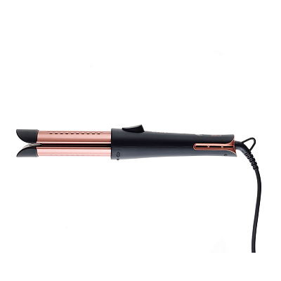 Щипцы-плойка 2-в-1 для волос DEWAL BEAUTY Lily, 23х95 мм, чёрные