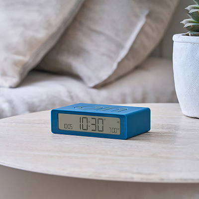 Часы настольные Flip Mini (Темно-бирюзовый)