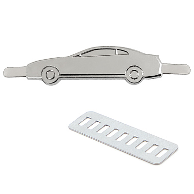 Несессер Колумб с шильдом - машина, чёрный