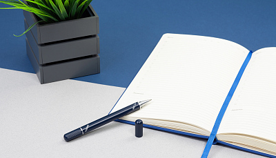 Ручка-вечный карандаш "Reverse", темно-синий