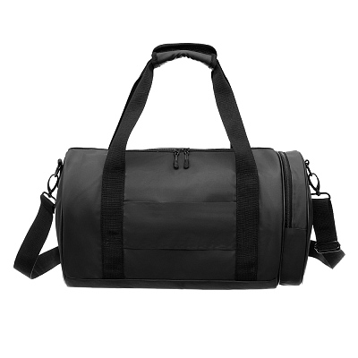 Сумка спортивная TORBER Mobi, чёрный, полиэстер 900D с PU покрытием, 45 х 25 х 25 см
