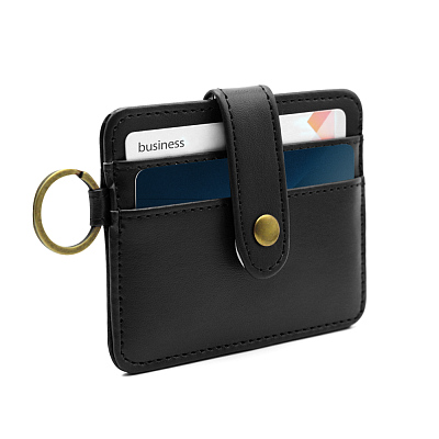 Держатель банковских карт Vanda, черный (Чёрный)