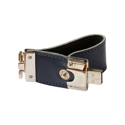 Кожа 07 Промоскин, желтый, 4Гб, переходник мини-пвх