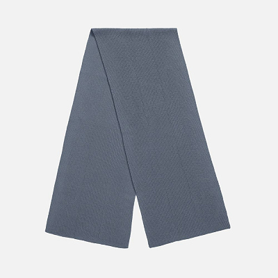 Шарф Nobilis Mono, серый (стальной) (Стальной)