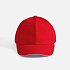 Бейсболка Buffalo, красная с белым - Фото 3