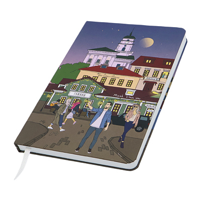 Записная книжка A6 Dziuna Зыбицкая в клетку 10,5 x 16 см (Зыбицкая)