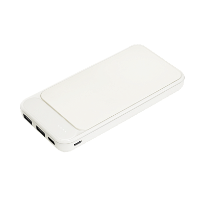 Внешний аккумулятор с подсветкой Старлайт Плюс PB (Starlight Plus PB) 10000 mAh  (Белый)