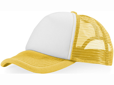 Бейсболка Trucker (Желтый/белый)