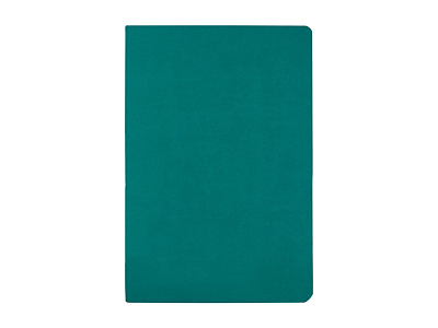 Бизнес тетрадь А5 Megapolis Velvet flex soft touch (Морская волна)