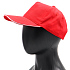 Бейсболка 5-панельная ERIS, Красный - Фото 2