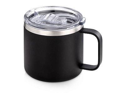 Стальная кружка с двойными стенками Alaska (Чёрный)