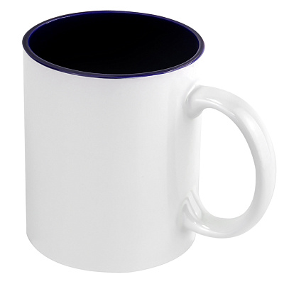 Кружка керамическая Честер, сублимация  (Синий)