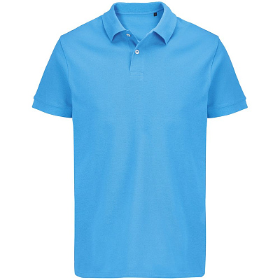 Рубашка поло женская Pacific Women, ярко-бирюзовая (Ярко-бирюзовый)