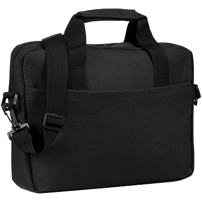 Сумка для ноутбука Delegate, черная (Чёрный)