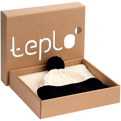 Набор Snappy, белый с черным (Чёрный)