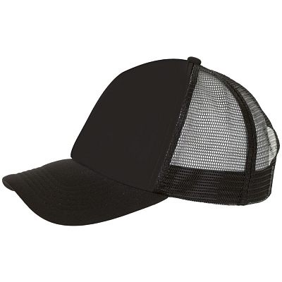 Бейсболка Bubble, черная (Чёрный)