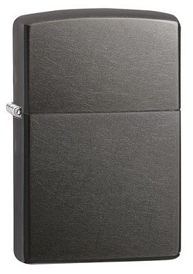 Зажигалка ZIPPO Classic с покрытием Gray Dusk , латунь/сталь, серая, матовая, 38x13x57 мм (Серый)