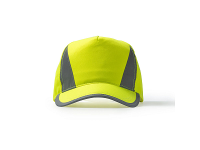 Кепка BALDER (Неоновый желтый, серый)