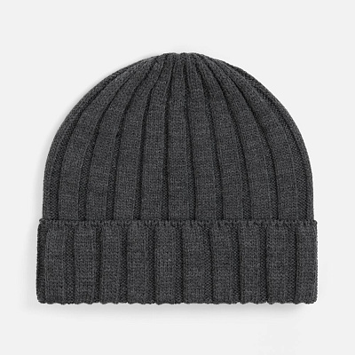 Шапка Metelitsa, темно-серый меланж (Серый меланж)