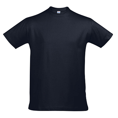 Футболка мужская "First" (Тёмно-синий)