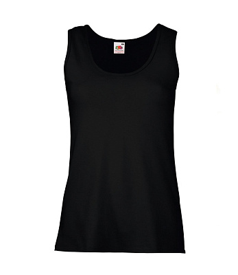 Майки FOTL Lady-fit Valueweight Vest (Чёрный)