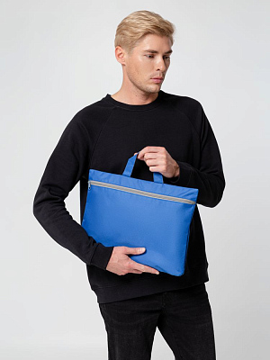 Сумка-папка Simple, ярко-синяя