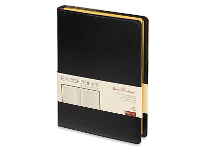 Ежедневник полудатированный портфолио А5 Profy (Чёрный)