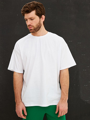Футболка Oversize Premium, белая (Белый)