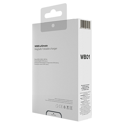 Беспроводное ЗУ Pero WB01 Ultimate MagSafe 3в1