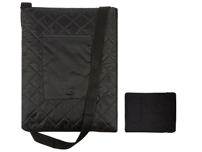 Плед для пикника Ridge 105 х 140 см (Чёрный)