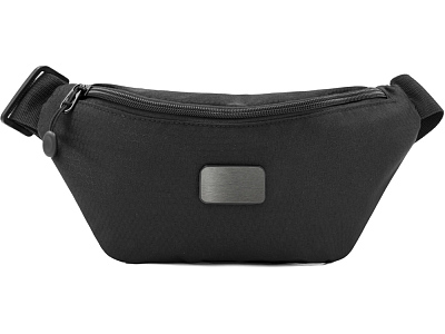 Универсальная водостойкая сумка на пояс Bumble из переработанного пластика (Чёрный)