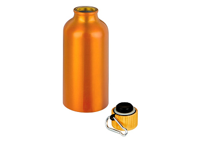 Бутылка Hip S Bamboo с карабином, 400 мл