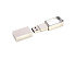 USB 2.0- флешка на 2 Гб кристалл в металле - Фото 2