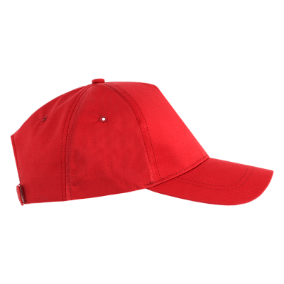 Бейсболка STAN 5 клиньев хлопок 150, 13 (Красный)