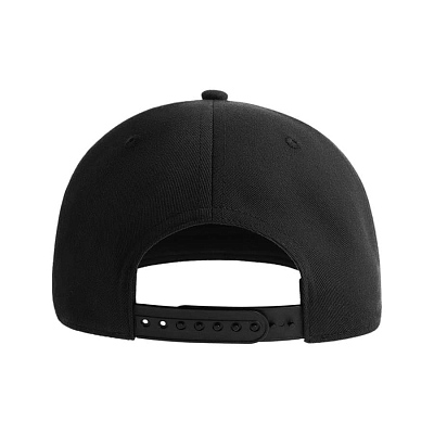 Бейсболка JAMES,6 клиньев,плоский козырек,ПВС застежка